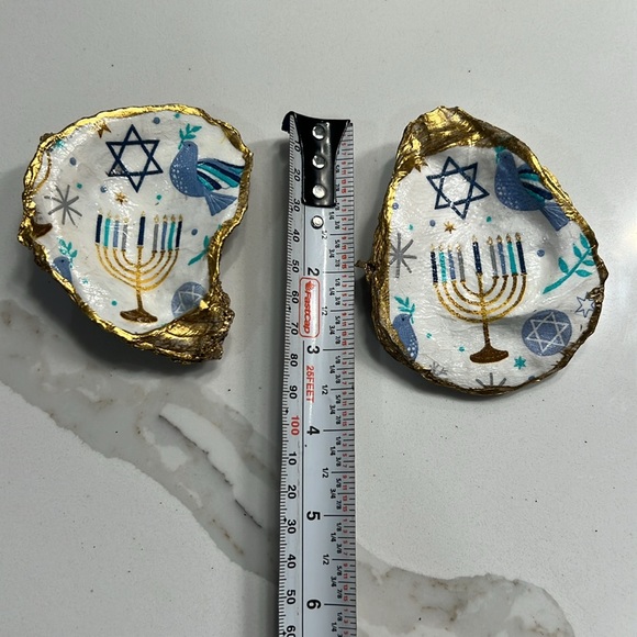 Jewish print decorative oysters - Picture 3 of 3